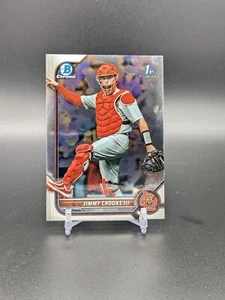 Jimmy Crooks St. Louis Cardinals 2022 Bowman Draft Chrome #BDC-178 - Picture 1 of 2