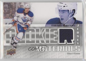2011-12 Upper Deck Rookie Materials Ryan Nugent-Hopkins #RM-RN Rookie RC