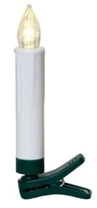 10x LED Schaftkerzenkette Weihnachten Lichterkette Baumkerzen - Bild 1 von 1