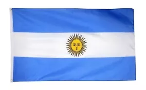 8' x 5' ARGENTINA FLAG HUGE 8ft x 5ft Argentine Funeral Giant Extra Large - Picture 1 of 1
