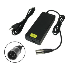 42V 3A Netzteil Ladegerät Adapter für 36V Akkus Prophete Alu Trecking Aldi Rex - Bild 1 von 1