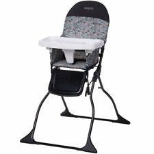 COSCO SIMPLE FOLD FULL SIZE HIGH CHAIR W/ ADJUSTABLE, ETCHED ARROWS