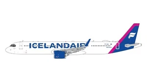 Icelandair Airbus A321neo TF-IAA GeminiJets GJICE2337 Scale 1:400 - Picture 1 of 1
