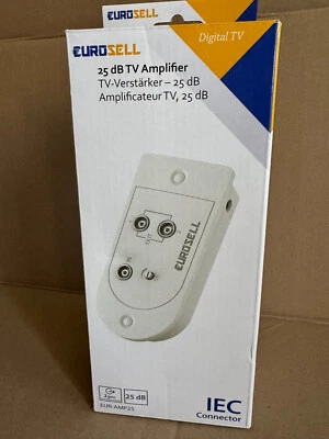 Eurosell - Kabel Fernsehen TV CATV Zweigeräteverstärker - Bild 1 von 3