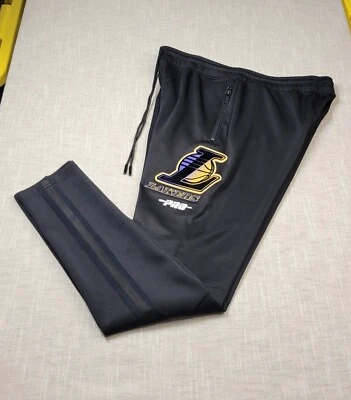 Pantalones de chándal PRO Standard LA Lakers 2XL para hombre negro púrpura parche logotipo bordado Foto 1 de 4
