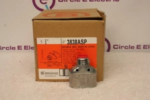 Bridgeport 3838ASP Double BRL Snap-In Conn Fitting **NEW Box of 20** - Picture 1 of 4