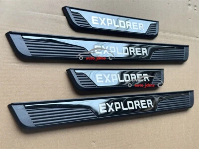 Protector de tira de umbral de puerta para accesorios de coche Ford Explorer X4 Foto 1 de 4