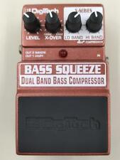 DigiTech Bass Squeeze Doppelt Band E-Bass Kompressor Pedal Gebraucht Von Japan for sale