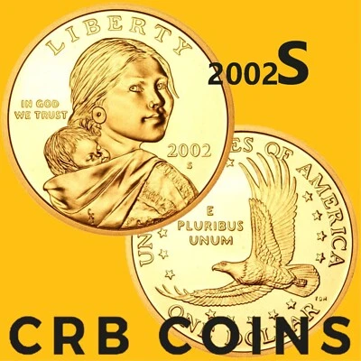 2002-S Proof Native American Dollar - Sacagawea - (UNC) KM#310 - NA02S - Image 1 of 4