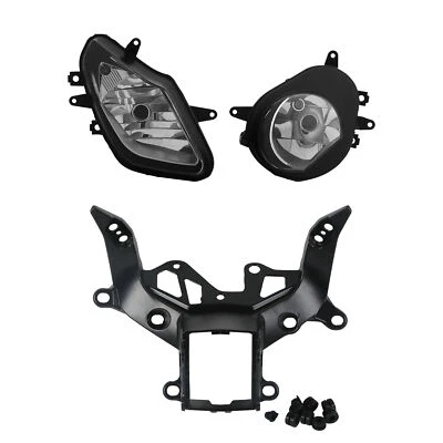 Фара в сборе и верхний кронштейн крепления обтекателя подходят для BMW S1000RR 2009-2014 23 - Изображение 1 из 4