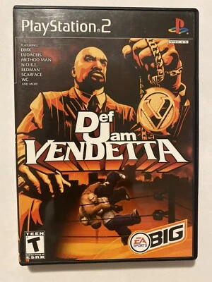 Def Jam Vendetta (Sony PlayStation 2 2003) CiB Clean/Tested Video Game w Manual - Image 1 of 4