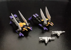 HASBRO 2023 TRANSFORMERS REISSUE INSECTICON KICKBACK LOT X2 NO ENERGON CUBES - Picture 1 of 18
