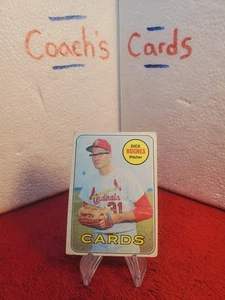 1969 Topps MLB Dick Hughes #39 St. Louis Cardinals - Picture 1 of 3