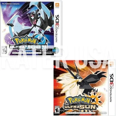 Pokemon Ultra Moon & Ultra Sun 3DS Brand New Game Bundle Special (RPG 2017) - Image 1 of 4