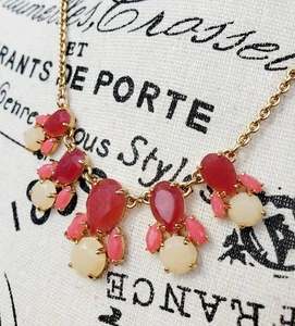 Steamer Glow Collection Kate Spade New York mini collar OMBRE PINKS Necklace - Picture 1 of 9