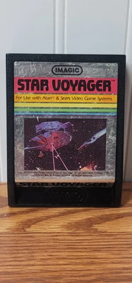 Star Voyager (Atari 2600, 1982), cleaned and tested, loose cartridge - Image 1 of 4