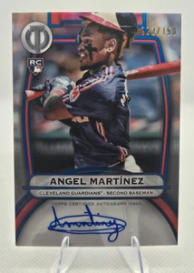 2025 Topps Tribute Angel Martinez RC Blue Auto /150 - Bild 1 von 2