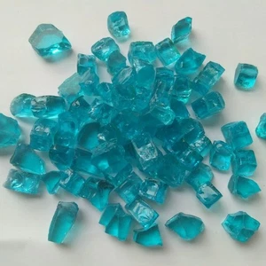 Feuerglas -  Caribbean Blue 1/2" - Feuer Glas !Nur solange der Vorrat reicht! - Bild 1 von 4