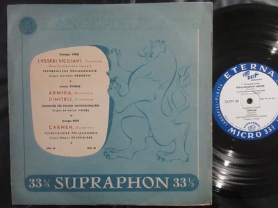 VERDI I Vespri Siciliani, DVORAK.../ 10"EP DDR CSSR LIED DER ZEIT ETERNA DLPM-36 - Bild 1 von 4