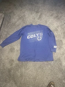 NFL Indianapolis Colts Long Sleeve Football Shirt 2XLT - Preowned - Bild 1 von 4
