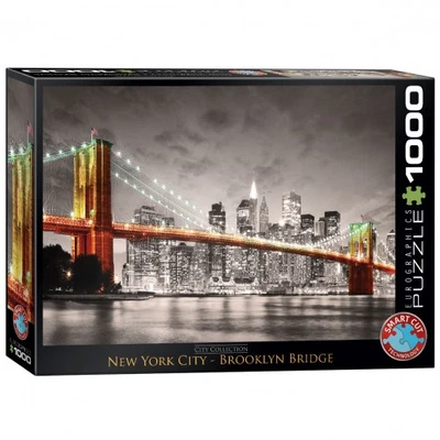 Puzzle - New York City Brooklyn Bridge - 1000 Pieces - Image 1 of 4