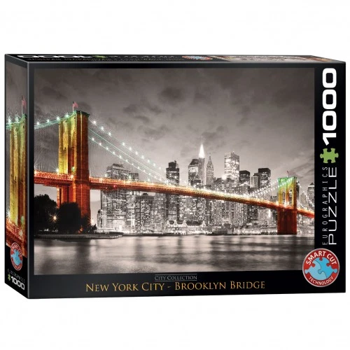 Puzzle - New York City Brooklyn Bridge - 1000 Pieces - Image 1 of 4
