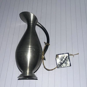Selangor Vintage Pewter Miniature Vase Jug 97% Pure Tin Ornamental Collectible - Picture 1 of 17