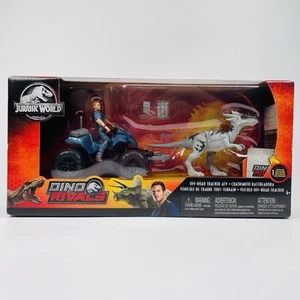 Jurassic 🦖 Park World Fallen 🦕Figures Dino Rivals Off-Road ATV Tracker Owen - Picture 1 of 11