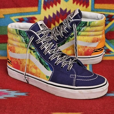 Vans Off The Wall X Crayola Shoes Womens 8 / Mens 6.5 SK8-Hi Top Mashup Melt - Image 1 of 4