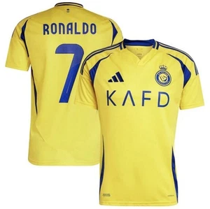 Adidas Al Nassr 2024/2025 Cristiano Ronaldo Men’s 2XL Home Soccer Jersey JPO459 - Picture 1 of 17