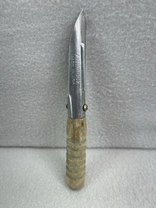VTG Wooden Handle Androck Apple Corer/Peeler Farmhouse Kitchen USA - Picture 1 of 11