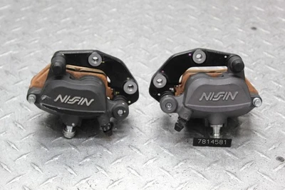 2015 KAWASAKI VERSYS 650 KLE650F FRONT NISSIN BRAKE CALIPERS - Image 1 of 4