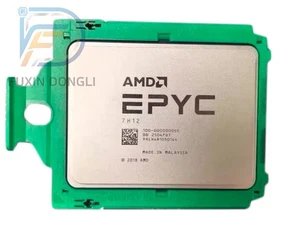 AMD EPYC 7H12 64-Core 128-Thread 2.6GHz 256MB SP3 280W Server CPU Processor - Picture 1 of 3
