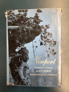 Newport Pleasures and Palaces A Studio Book  Nancy Sirkis HCDJ 1963 - Picture 1 of 9