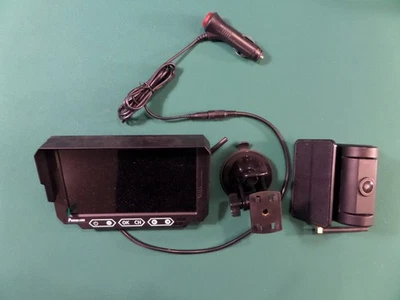 Magnetic Solar Wireless Backup Camera 7'' Kit HD 1080P For RV Trailer Truck - Image 1 of 4