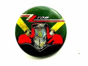 ZZ-Topp Original Concert 1" Pinback Button England ZZ1 - Picture 1 of 5