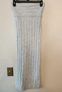 Gonna lunga in maglia grigio favola selvaggia taglia donna xs - Foto 1 di 3