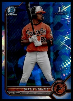 2022 Bowman Sapphire Edition #BCP-27 Darell Hernaiz - Image 1 of 2
