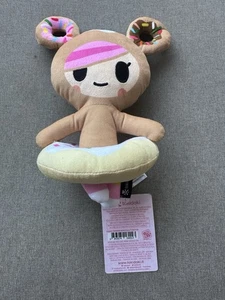 NUEVO CON Etiquetas, TokidokI Donutella Sweet Friends (Muñeco de Peluche Donut 8") - Imagen 1 de 2