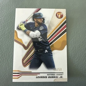 Lourdes Gurriel Jr 2024 Topps Pristine Gold Refractor /50 - Diamondbacks - Picture 1 of 2