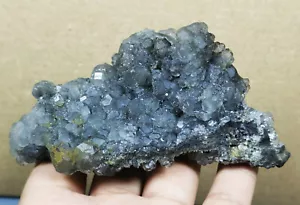 WOW!!! Rare Transparent Green Cube Fluorite Crystal Mineral Specimen/China - Picture 1 of 12