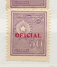 Paraguay 1935 Early Issue Fine Mint Hinged 50c. Official Optd NW-175883