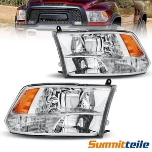 Pair Front Lamps Headlights Assembly For 2009-2018 RAM 1500 2500 3500 4500 5500 - Picture 1 of 60