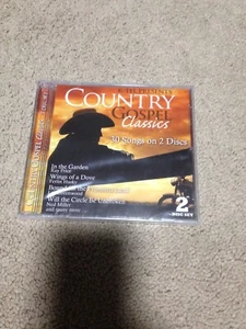COUNTRY GOSPEL CLASSICS CD NEW 30 SONGS ON 2 DISCS - Picture 1 of 2