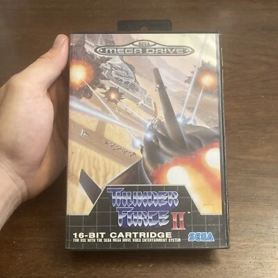 SEGA MEGADRIVE - THUNDER FORCE II (2) PAL - Probado - Auténtico Foto 1 de 4