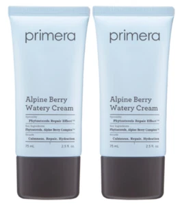 Primera Alpine Berry Watery Cream 75ml x 2pcs Moisturizing K-Beauty - Picture 1 of 6