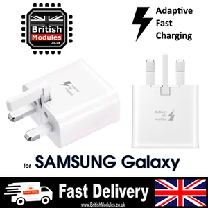 Fast Charger Plug for Samsung Galaxy Mains Travel Adaptor Adaptive Wall Charging - Picture 1 of 5