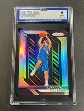 2018 PANINI PRIZM #280 LUKA DONCIC SILVER REFRACTOR ROOKIE CARD RC ISA 9 MINT