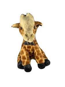 Giraffe Aurora Girls Girlz Nation New 9" Plush Black Sparkle Bow Stuffed Animal - Picture 1 of 8