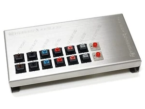 FILCO Metals CHERRY MX Switch Tester Stainless Steel Plate Brown Sw NEW! - Picture 1 of 3